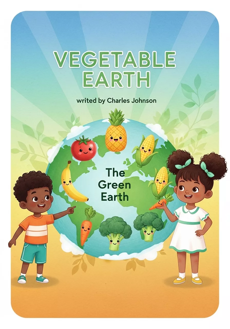 Children's book cover written and designed by Global Publishing Hub